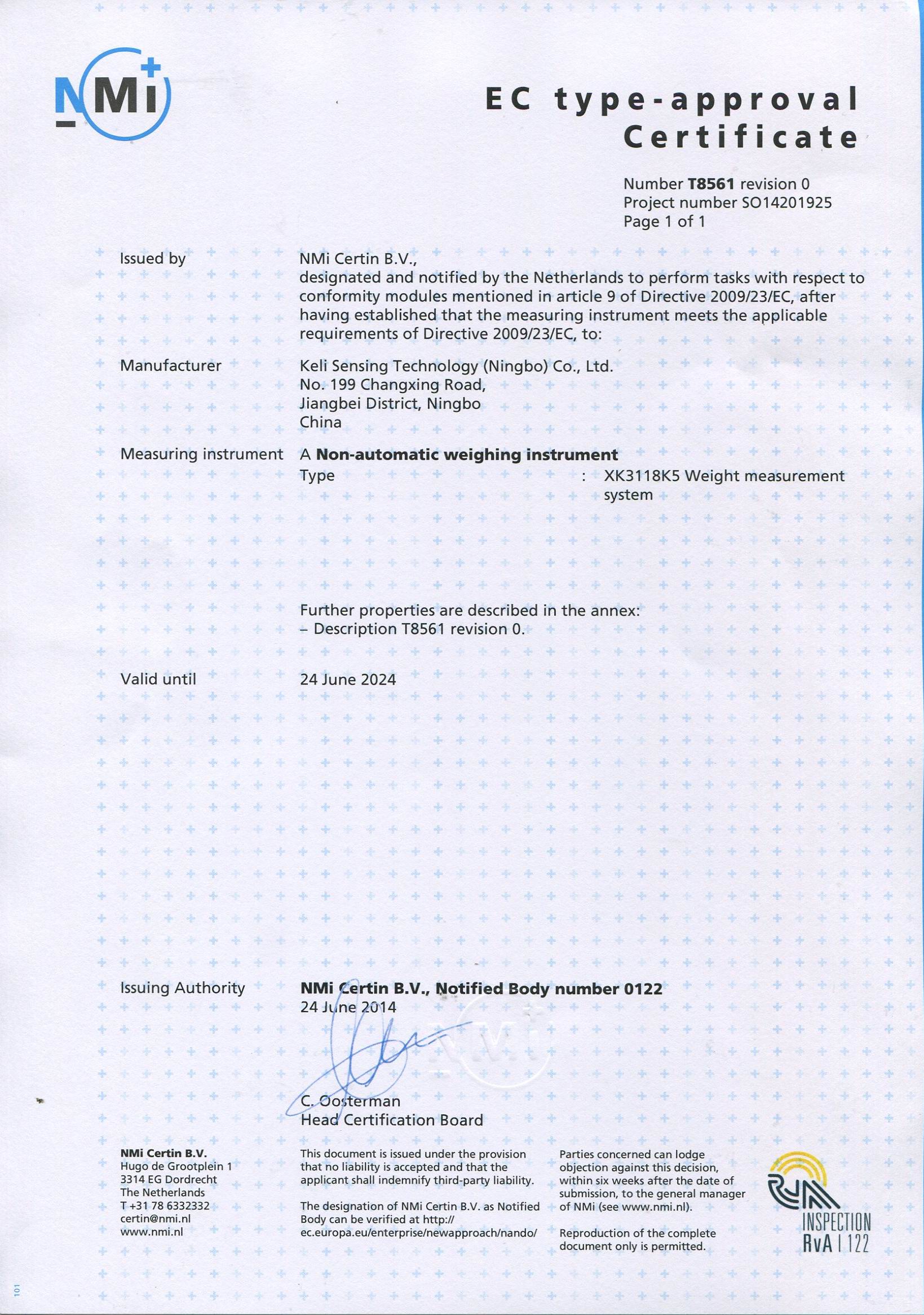 EC-type（XK3118K5）